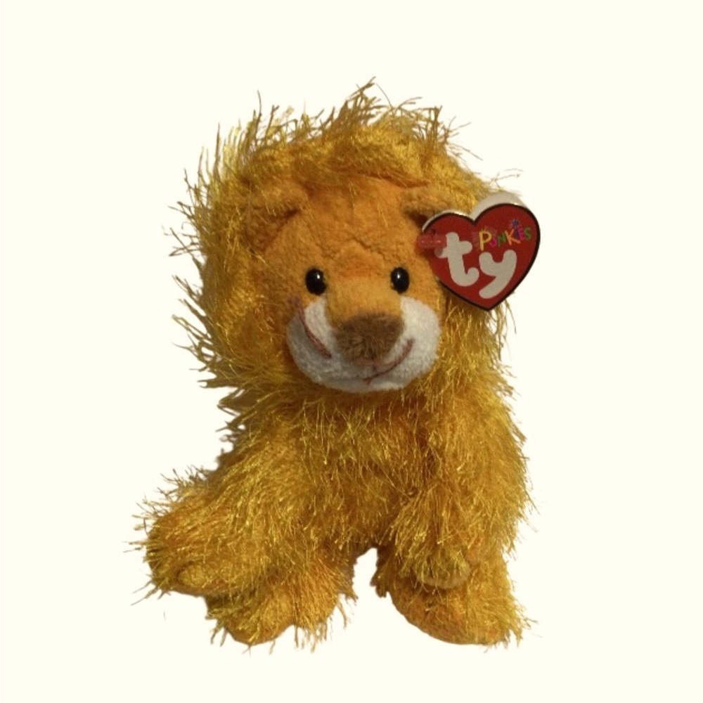 Ty Beanie Babies the Punkies Collection “Kitty” the Lion. 2003